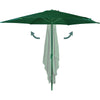 Ombrellone Giardino 3 mt con Palo Centrale AirVent Telo Poliestere Resistente