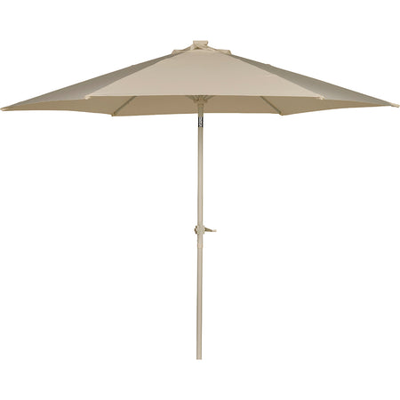 Ombrellone Giardino 3mt con Led Solari palo centrale Terrazzo Esterno Impermeabile