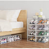 Kit 12 Scatole Portascarpe Impilabili Salvaspazio 33,5x23x14,5 cm Ventilate Multiuso