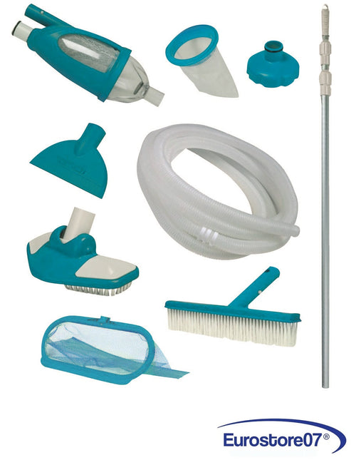 KIT MANTENIMENTO E PULIZIA PER PISCINE INTEX 28003 'DELUXE' FERR 175227
