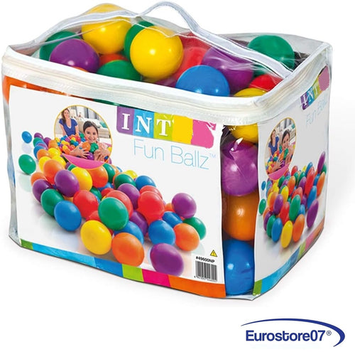 INTEX 49600 PALLINE COLORATE Ø CM.8 PZ.100 +2 ANNI FER-175067
