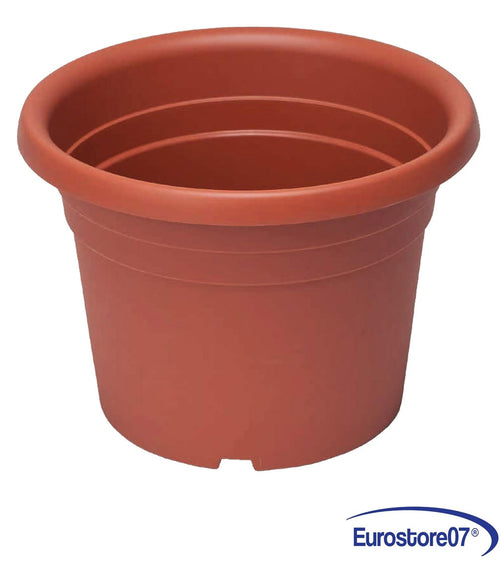 ICS VASO CILINDRICO 'DAHLIA' ø 15 x h.11 Lt. 1 In polipropilene. Senza sottovaso