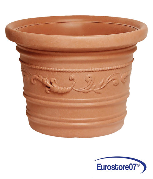VASO TONDO 'PRESTIGE' IN RESINA Ø 40 X H.30 - LT.21 -- DF 6126612