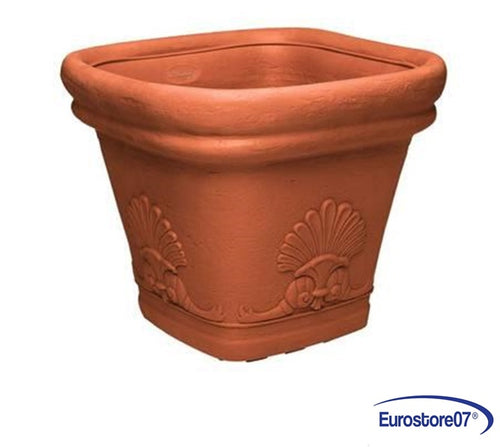 VASO ZEUS QUADRO FESTONATO - 30, cm.31x31 h.28