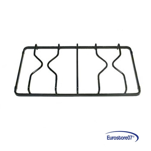 REX GRIGLIA 2 FUOCHI NERA MM 445 x 235 CUCINA A GAS- P 4474