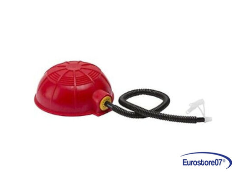 GONFIATORE A PEDALE DA 1.5 LT IN GOMMA CON 3 BECCUCCI DIAM 19 CM