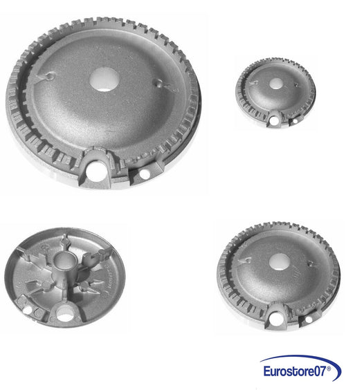 KIT 4 BRUCIATORI / WHIRLPOOL / IKEA 481236078137 481236078143 481236078136