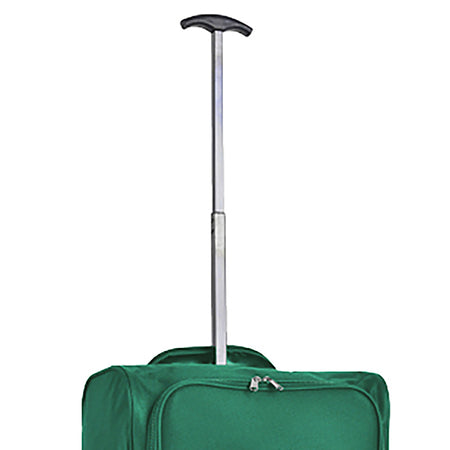 Set 3 Valigie Morbide Trolley da Viaggio Bagaglio a Mano con Ruote h50-55-60 cm