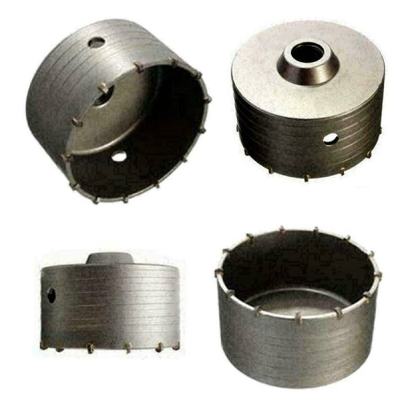 Fresa A Tazza 110 Mm Carotatrice Con Asta Sds Plus 60 Cm Calcestruzzo Cemento