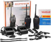 Coppia Ricetrasmittente Walkie Talkie Portatile 16 Canali 3.7 V 400 - 470 Mhz