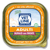 Vet Line mangime umido cani adulti bufalo e patate