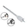Kit 8 Mecchie Per Legno Punte Piatte Paletta Punta Attacco Da Trapano 1/4