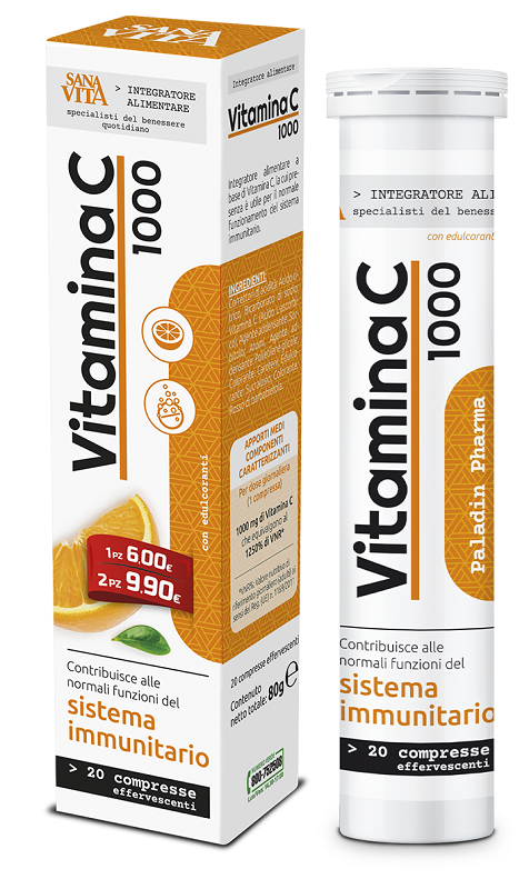 Sanavita vitamina c 20 compresse effe