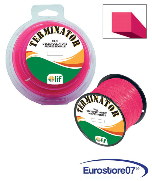 FILO DECESPUGLIATORE PROFESSIONALE 'TERMINATOR' mm 6 mt 49 circa (in rocchetto)