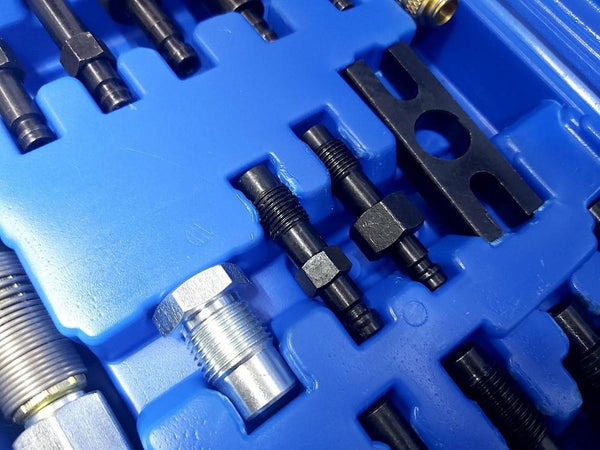 Kit 15 Pezzi Tester Compressione Motori Diesel Prova Compressione