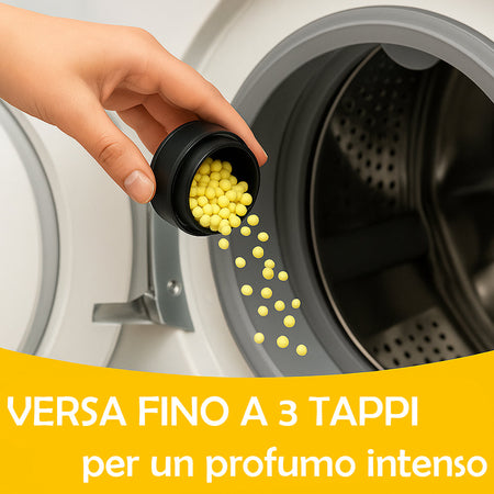 Air Fresh Cristalli Profumati Bucato e Aspirapolvere 6x275gr Fragranza Intensa Vaniglia