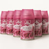 Air Fresh Deomatic Ricariche Profumatore Ambiente 6x250ml Spray Rosa Antiodore