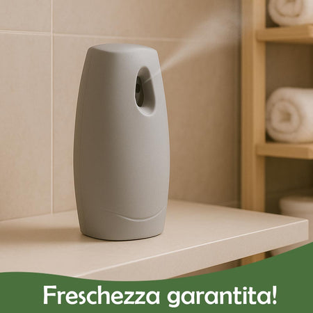 Air Fresh Deomatic Ricariche Profumatore Ambiente 6x250ml Spray Muschio Bianco Antiodore