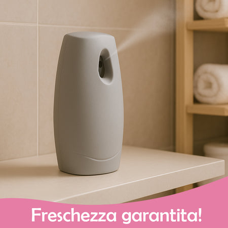 Air Fresh Deomatic Ricariche Profumatore Ambiente 6x250ml Spray Rosa Antiodore