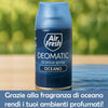 Air Fresh Deomatic Ricariche Profumatore Ambiente 6x250ml Spray Oceano Antiodore