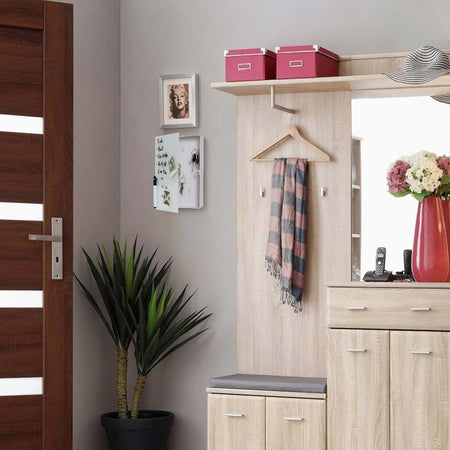 Cassetta Portachiavi con Lavagna Magnetica in Vetro e Magneti da Parete Salvaspazio