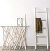 Scala decorativa Sahel struttura in rami di teak per arredamento