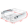 Cassetto Telescopico Cucina 60cm Cestello Acciaio Estraibile Organizer Salvaspazio