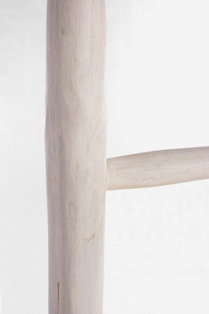 Scala decorativa "Sahel" struttura in rami di teak per arredamento