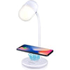 Grundig Lampada da Scrivania LED 3 in 1 Altoparlante Bluetooth Ricarica Wireless