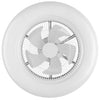 Ventilatore da Soffitto con Lampada LED 50cm 3Velocità e Telecomando Incluso