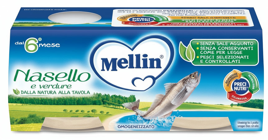 Mellin omog nasello 2x80g