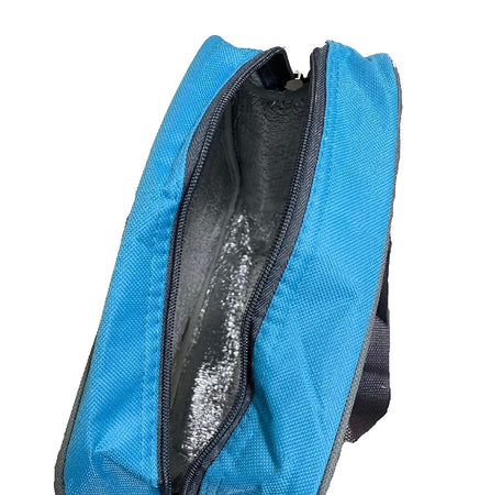 2 Borse Termiche 24LT e 7LT con 2 Mattonelle Ghiaccio 400ml colore Arancione