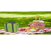 2Borse Termiche 24LT e 7LT con 2 Mattonelle Ghiaccio 400ml colore Rosso