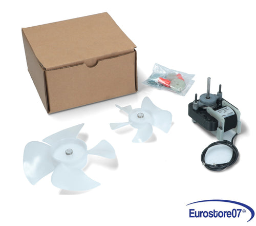 MOTORE + VENTILATORE FRIGORIFERO MOLTE MARCHE ALBERO DIAM MM 4 X 34