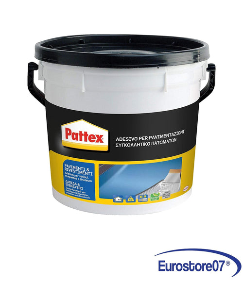 PATTEX COLLA PER PAVIMENTI E RIVESTIMENTI - Kg.5 in secchiello