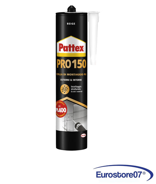 PATTEX ADESIVO 'PRO 150' 495 gr. Colore beige. DF 9001672