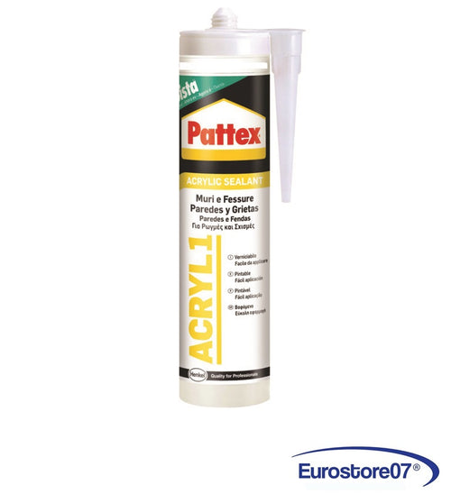 PATTEX SIGILLANTE SISTA ACRYL1 COLORATO GRIGIO -- PZ 5