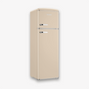 Frigorifero Retrò doppia porta Severin Crema RKG 8985 166.5x55