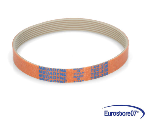 CINGHIA AFFETTATRICE SV330 858 MEGADYNE 14mm. Lunghezza: 330mm. Profilo: TB2.