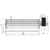 Ventola tangenziale TRIAL THS24B5-011 stufe a pellet 14706090