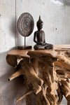 Consolle Solidad struttura in radici di teak originali per decorazioni ambienti