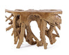 Consolle Solidad struttura in radici di teak originali per decorazioni ambienti