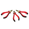 Set 3 Pezzi Mini Pinze Pinzette Di Precisione 125 Mm Per Elettronica Bricolage