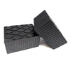 Set 2 Pezzi Tamponi In Gomma Per Ponti Sollevatori Tampone 16 X 12 X 8 Cm