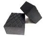 Set 2 Pezzi Tamponi In Gomma Per Ponti Sollevatori Tampone 16 X 12 X 8 Cm