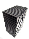 Set 2 Pezzi Tamponi In Gomma Per Ponti Sollevatori Tampone 16 X 12 X 8 Cm