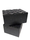 Set 2 Pezzi Tamponi In Gomma Per Ponti Sollevatori Tampone 16 X 12 X 8 Cm