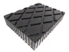 Set 2 Pezzi Tamponi Di Gomma Per Ponti Sollevatori Tampone 16 X 12 X 3.5 Cm