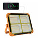 Luce Faro 120 W Emergenza Portatile Ricaricabile Pannello Solare Power Bank Usb
