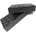 Set 2 Pezzi Tamponi Di Gomma Per Ponti Sollevatori Tampone 16 X 12 X 3.5 Cm